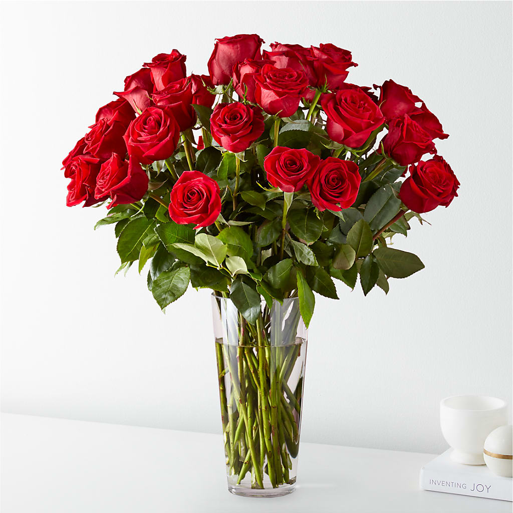 Long Stem Red Rose Bouquet – MC SHANES FLORIST & GREENHOUSE INC, Belle Vernon PA
