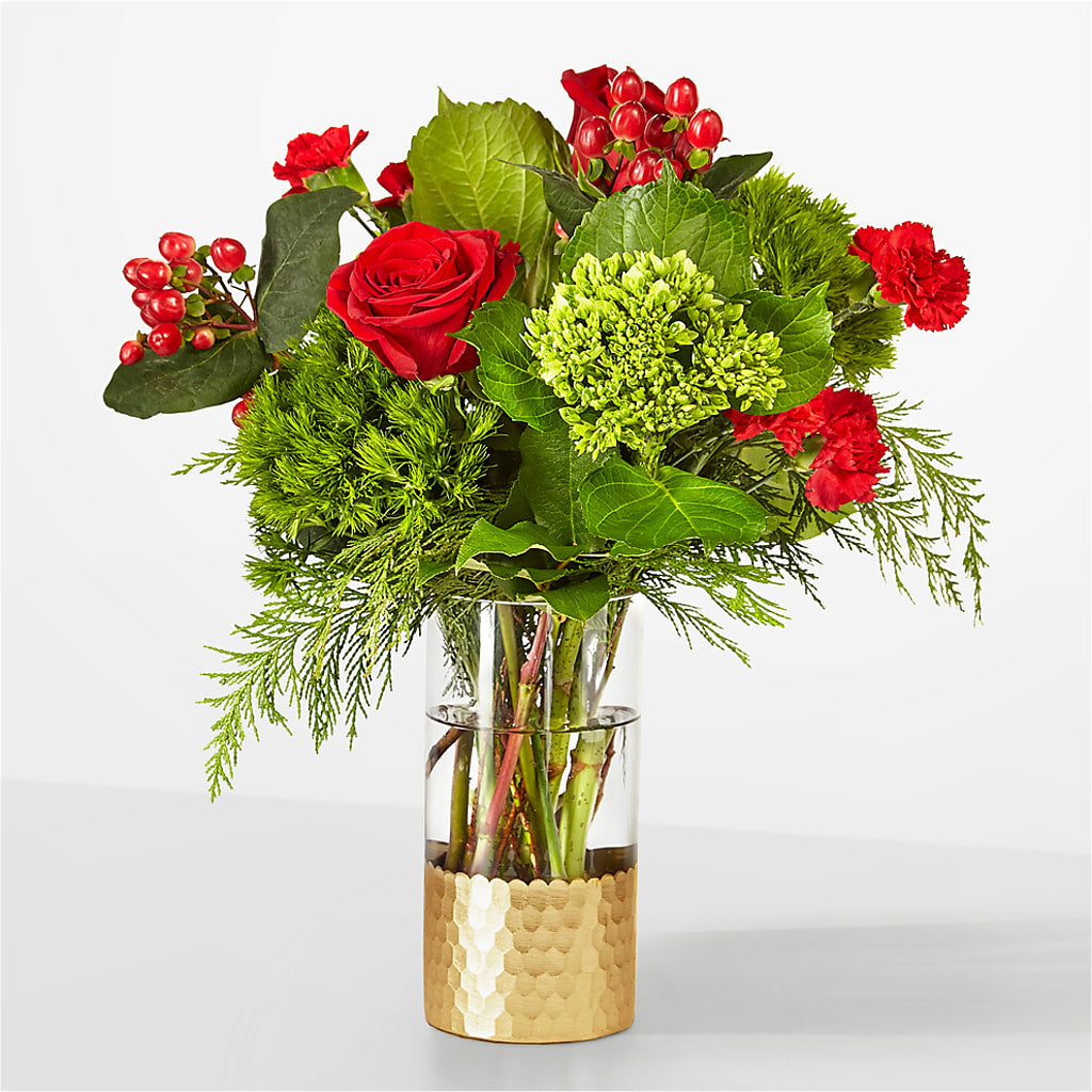 Plaid Throw Bouquet – MC SHANES FLORIST & GREENHOUSE INC, Belle Vernon PA