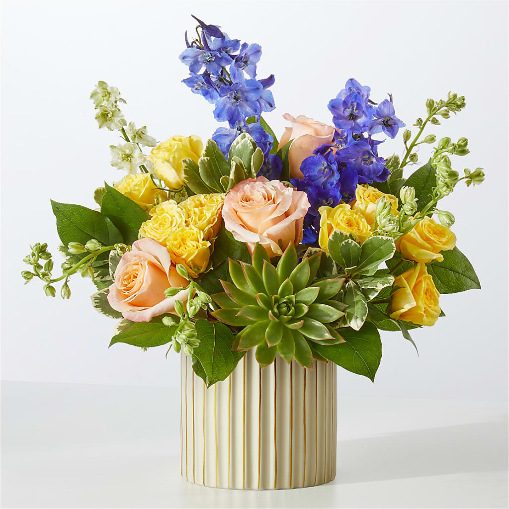 Cobalt Reverie Bouquet – MC SHANES FLORIST & GREENHOUSE INC, Belle Vernon PA