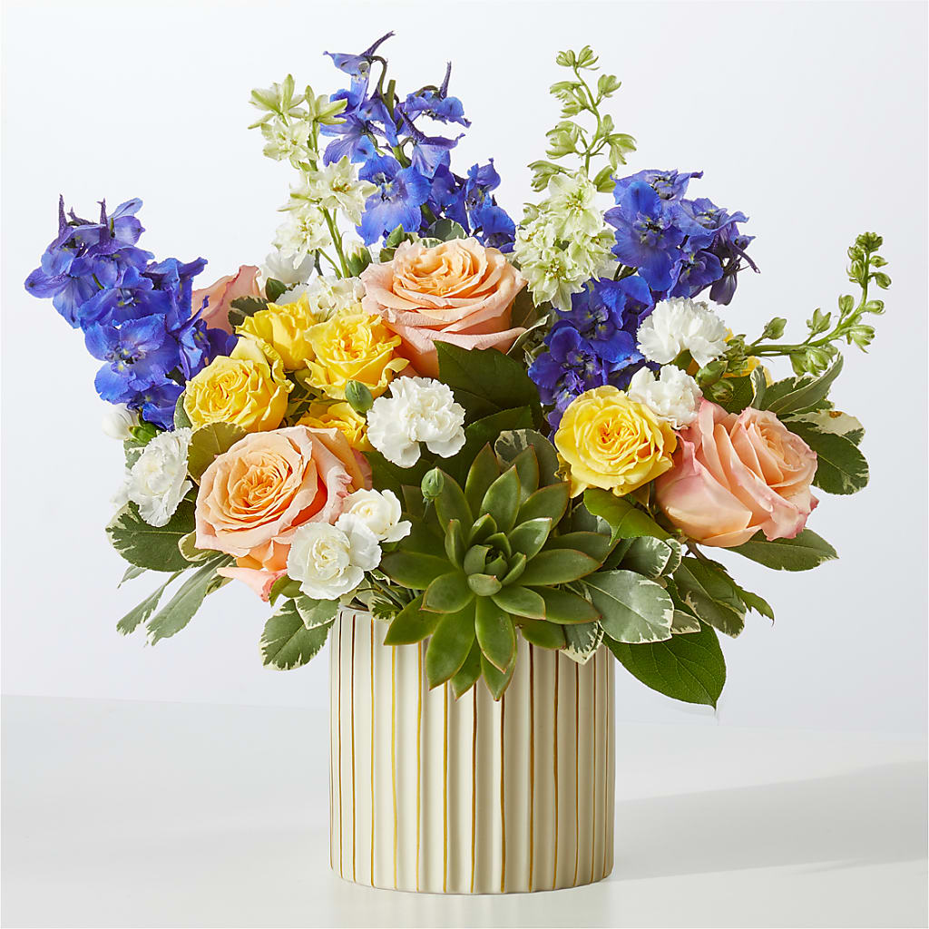 Cobalt Reverie Bouquet – MC SHANES FLORIST & GREENHOUSE INC, Belle Vernon PA