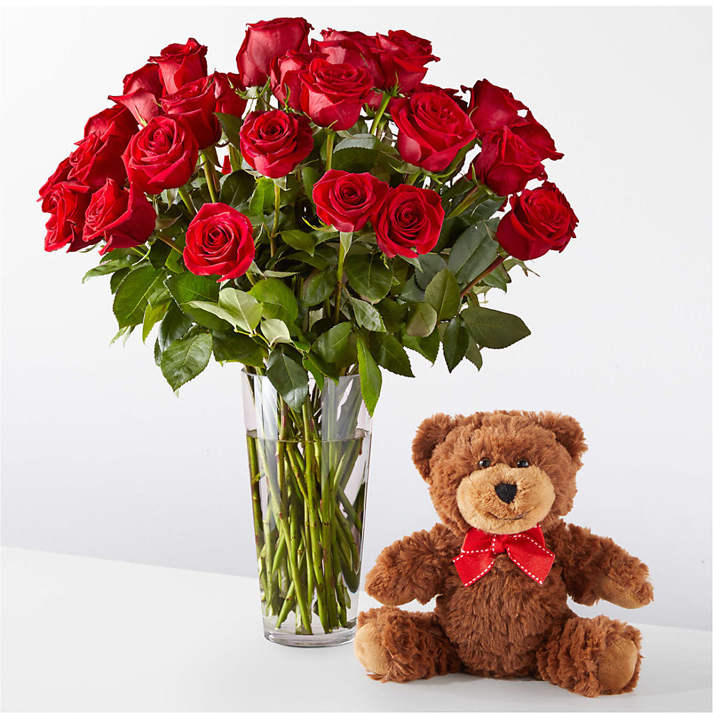 Romantic Long Stem Red Rose Bouquet Bundles – MC SHANES FLORIST & GREENHOUSE INC, Belle Vernon PA