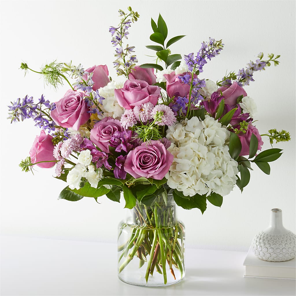 Violet Caress Bouquet – MC SHANES FLORIST & GREENHOUSE INC, Belle Vernon PA