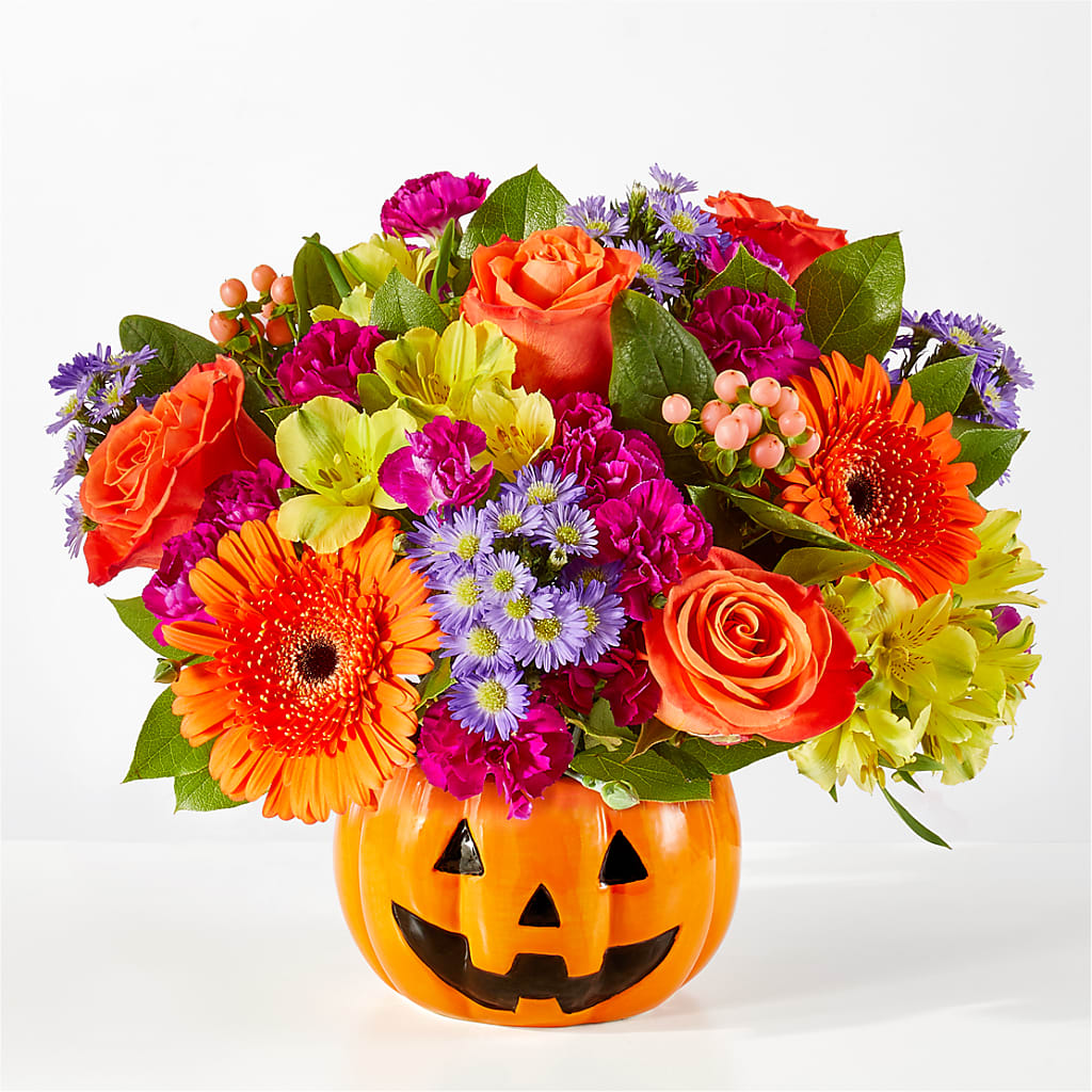 Tricks & Treats Pumpkin – MC SHANES FLORIST & GREENHOUSE INC, Belle Vernon PA
