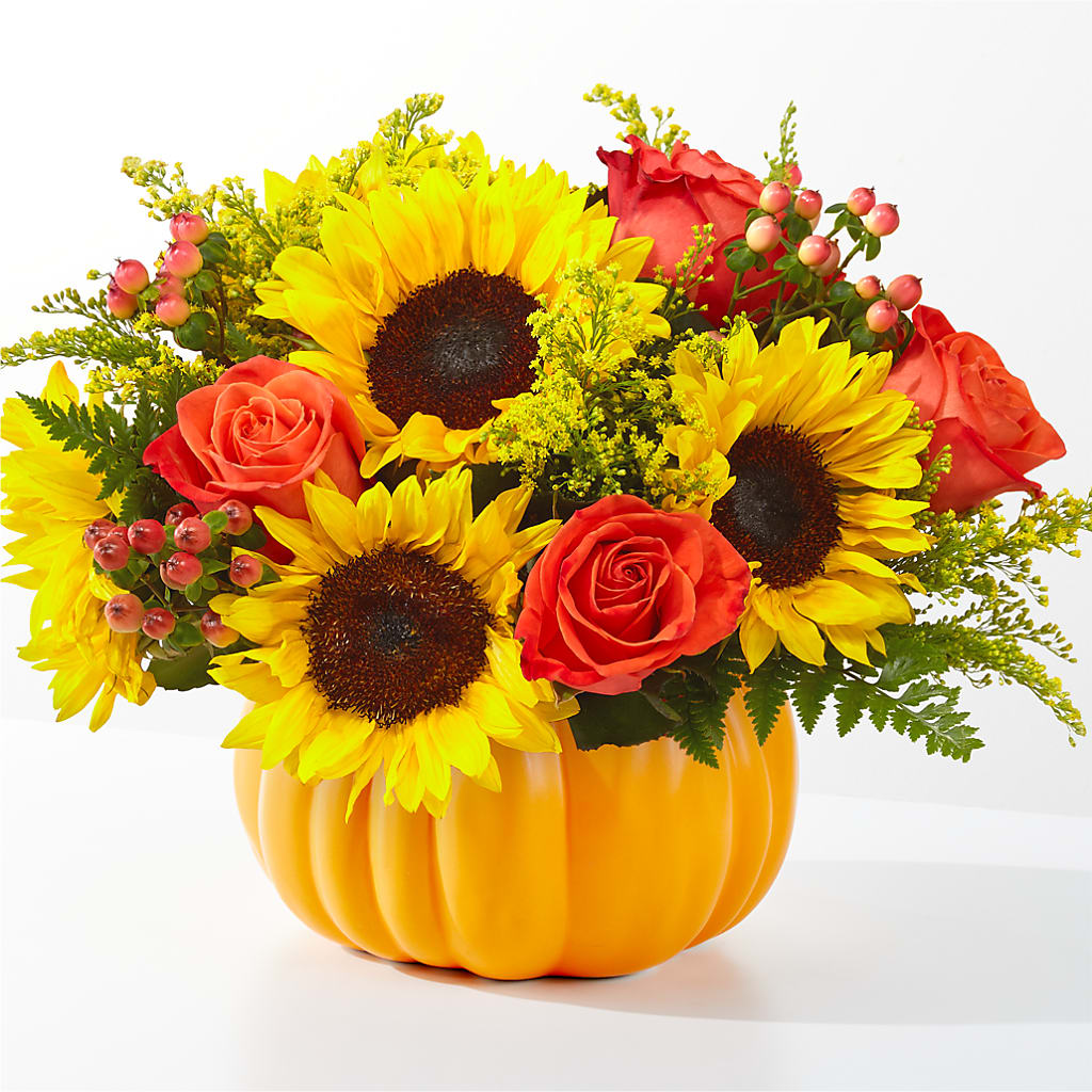 Pick of the Patch Pumpkin Bouquet – MC SHANES FLORIST & GREENHOUSE INC, Belle Vernon PA