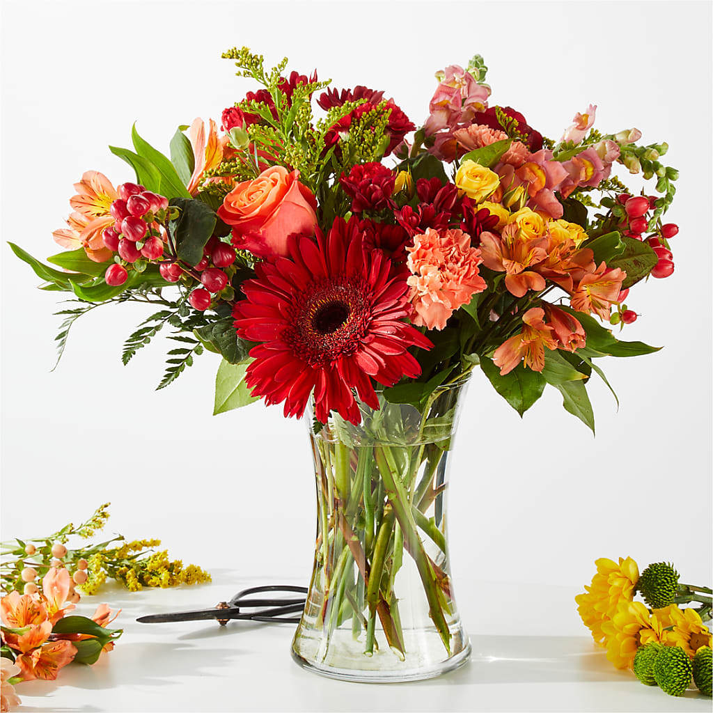 Fall Delight – A Florist Original – MC SHANES FLORIST & GREENHOUSE INC, Belle Vernon PA