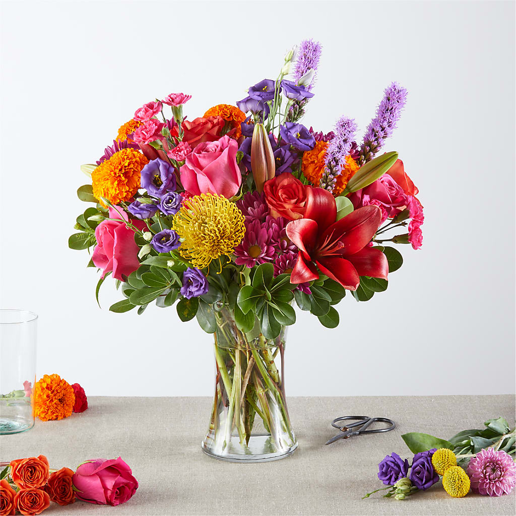Feast of Color – A Florist Original – MC SHANES FLORIST & GREENHOUSE INC, Belle Vernon PA