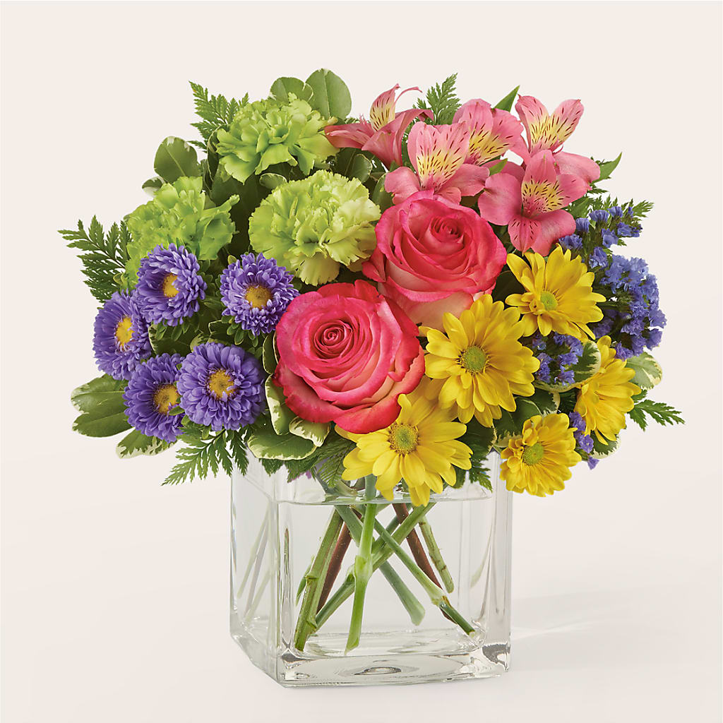 Candy Jar Bouquet – MC SHANES FLORIST & GREENHOUSE INC, Belle Vernon PA