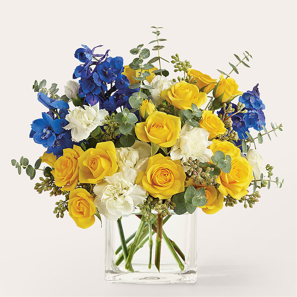 Sparkling Citrine Bouquet – MC SHANES FLORIST & GREENHOUSE INC, Belle Vernon PA
