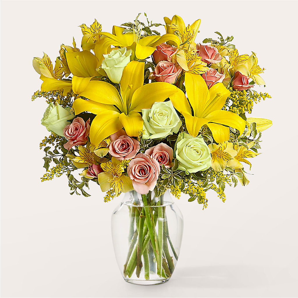 Sunburst Bouquet – MC SHANES FLORIST & GREENHOUSE INC, Belle Vernon PA