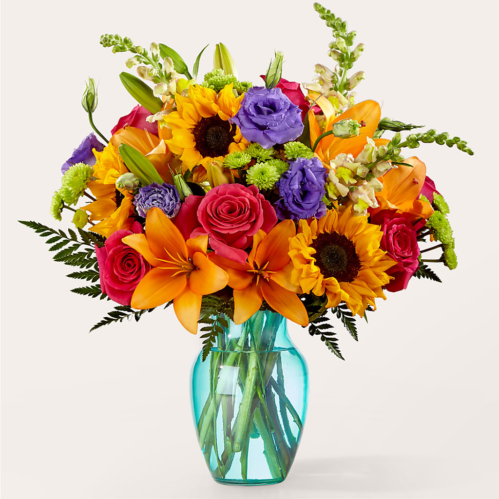 Double Rainbow Bouquet – MC SHANES FLORIST & GREENHOUSE INC, Belle Vernon PA