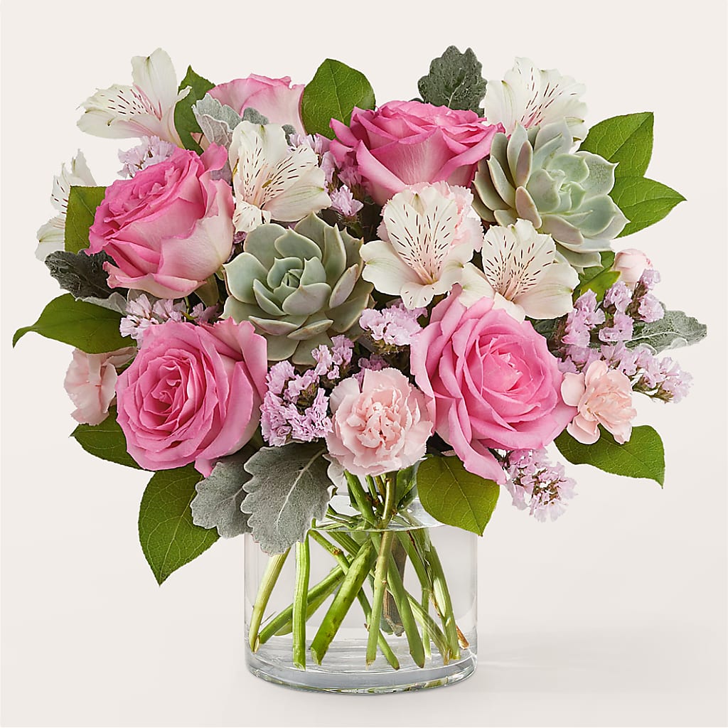 Dusty Rose Bouquet – MC SHANES FLORIST & GREENHOUSE INC, Belle Vernon PA