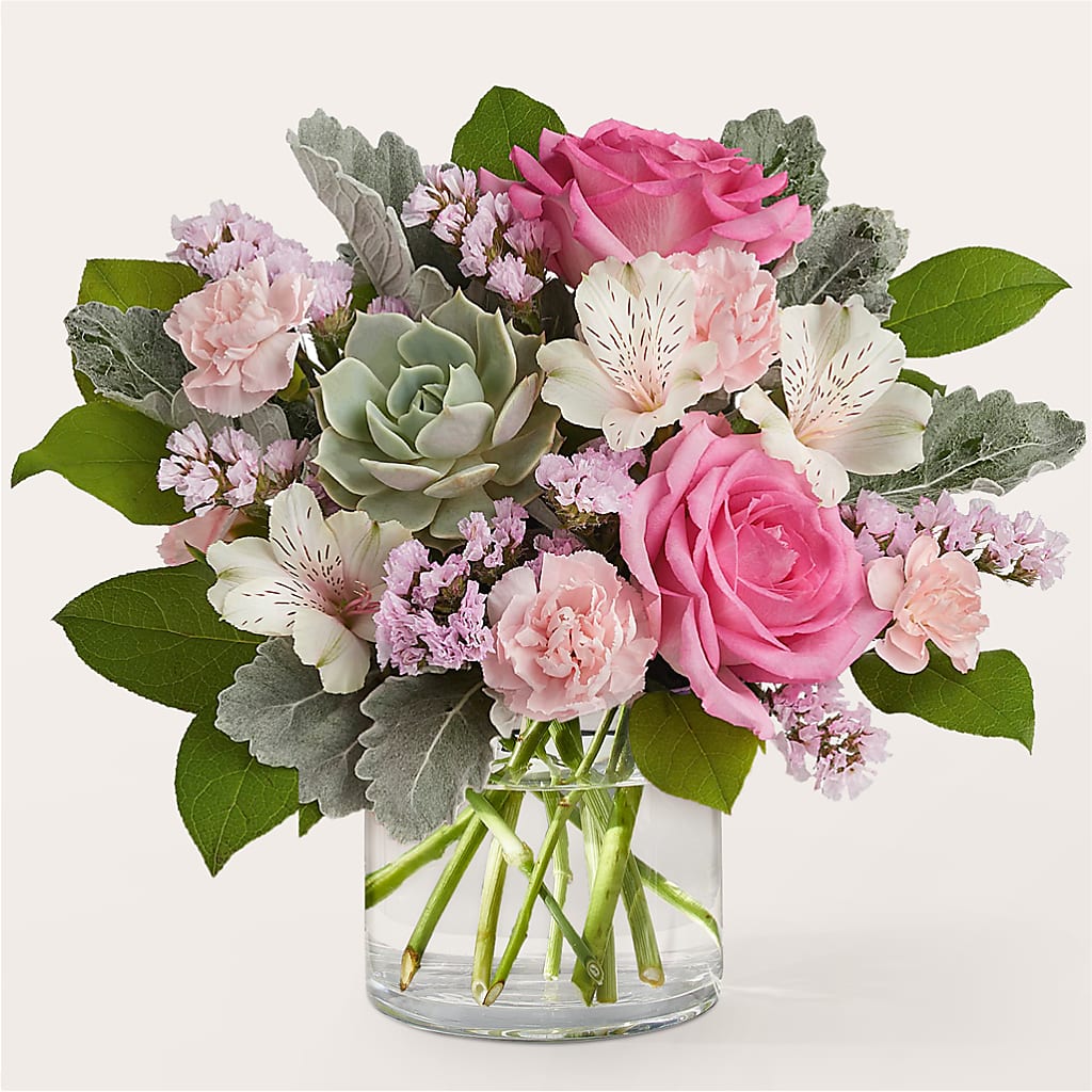Dusty Rose Bouquet – MC SHANES FLORIST & GREENHOUSE INC, Belle Vernon PA