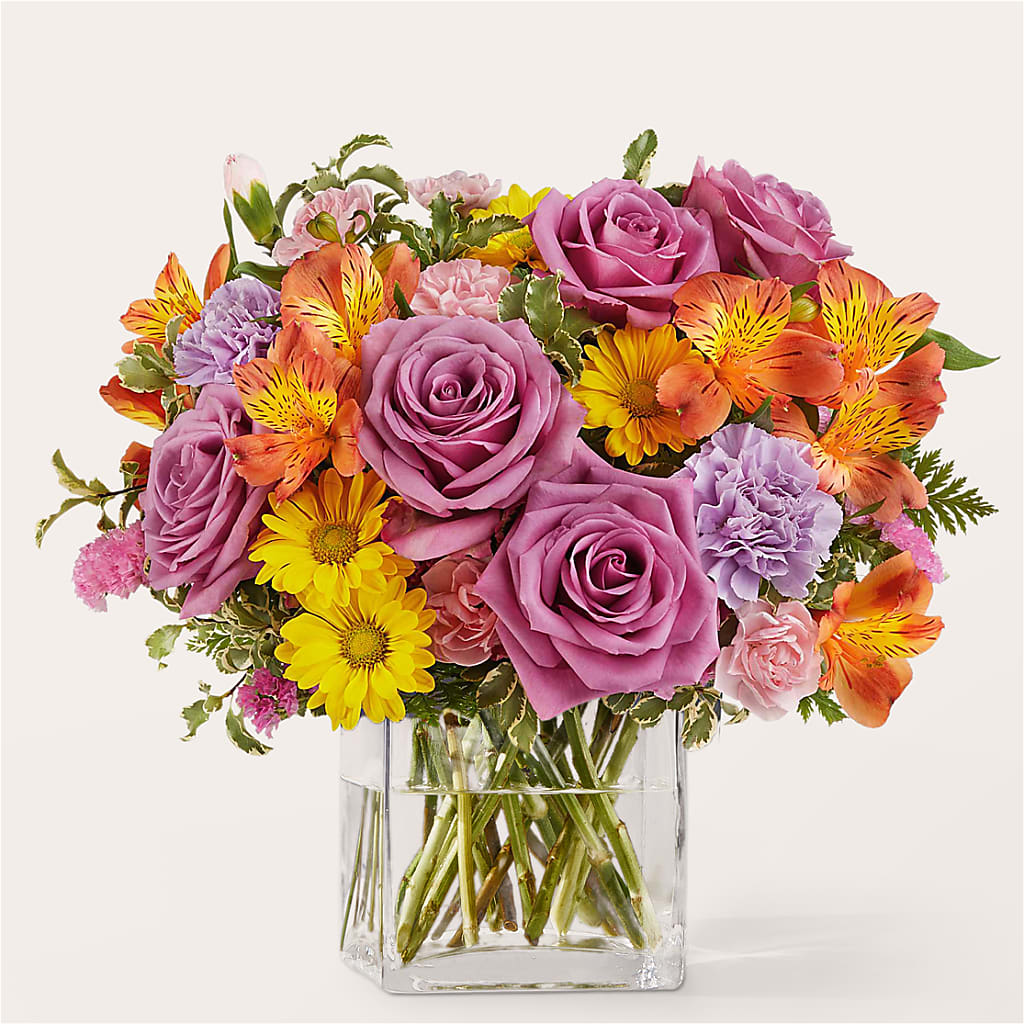 Shades of Happiness Bouquet – MC SHANES FLORIST & GREENHOUSE INC, Belle Vernon PA