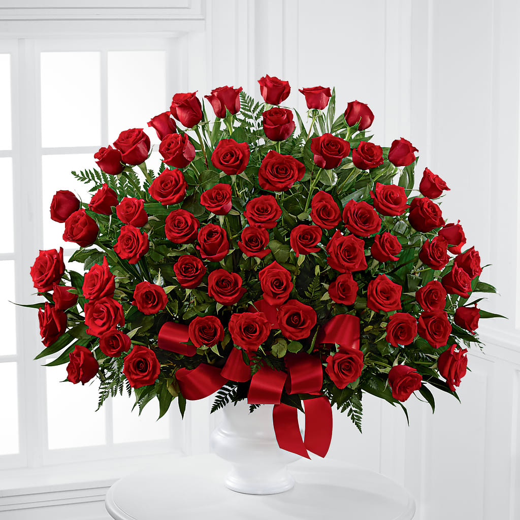Blessed with Love Arrangement – MC SHANES FLORIST & GREENHOUSE INC, Belle Vernon PA