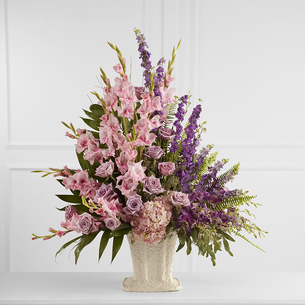 Flowing Garden Arrangement – MC SHANES FLORIST & GREENHOUSE INC, Belle Vernon PA
