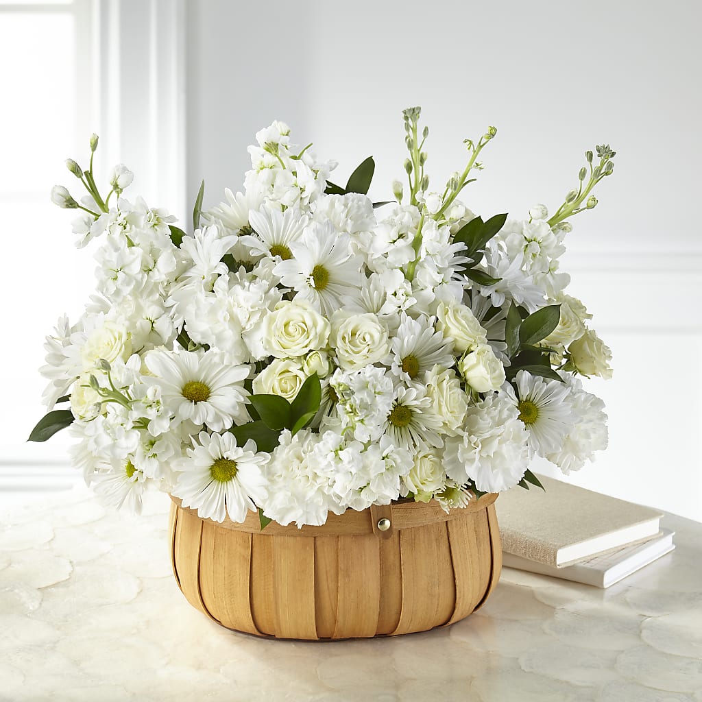 Graceful Garden Basket – MC SHANES FLORIST & GREENHOUSE INC, Belle Vernon PA