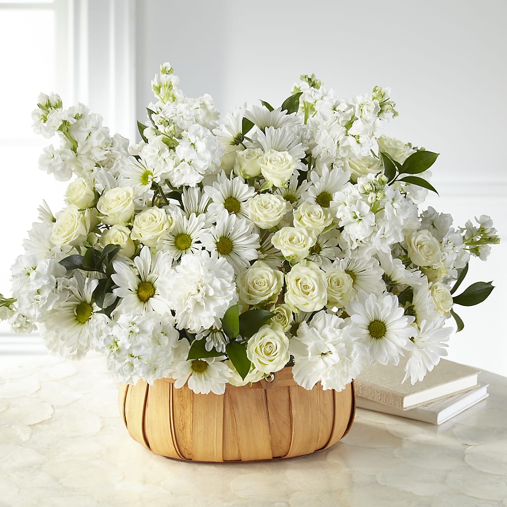 Graceful Garden Basket – MC SHANES FLORIST & GREENHOUSE INC, Belle Vernon PA