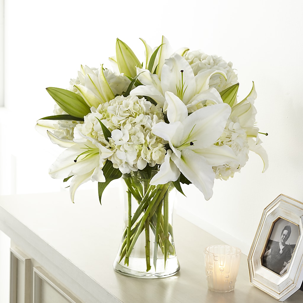 Compassionate Lily Bouquet – MC SHANES FLORIST & GREENHOUSE INC, Belle Vernon PA