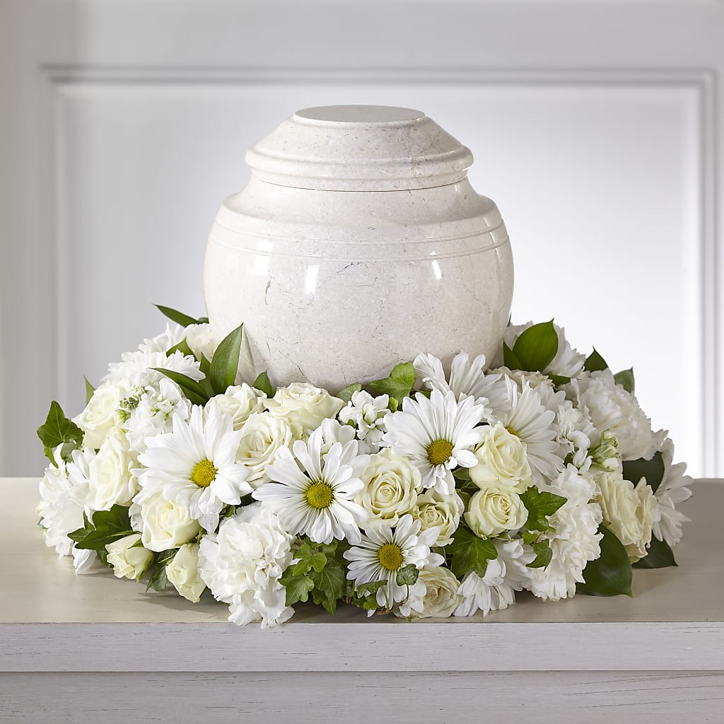 Ivory Gardens Cremation Adornment – MC SHANES FLORIST & GREENHOUSE INC, Belle Vernon PA