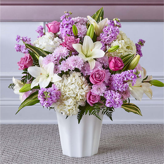 Heaven Sent Floor Basket – MC SHANES FLORIST & GREENHOUSE INC, Belle Vernon PA