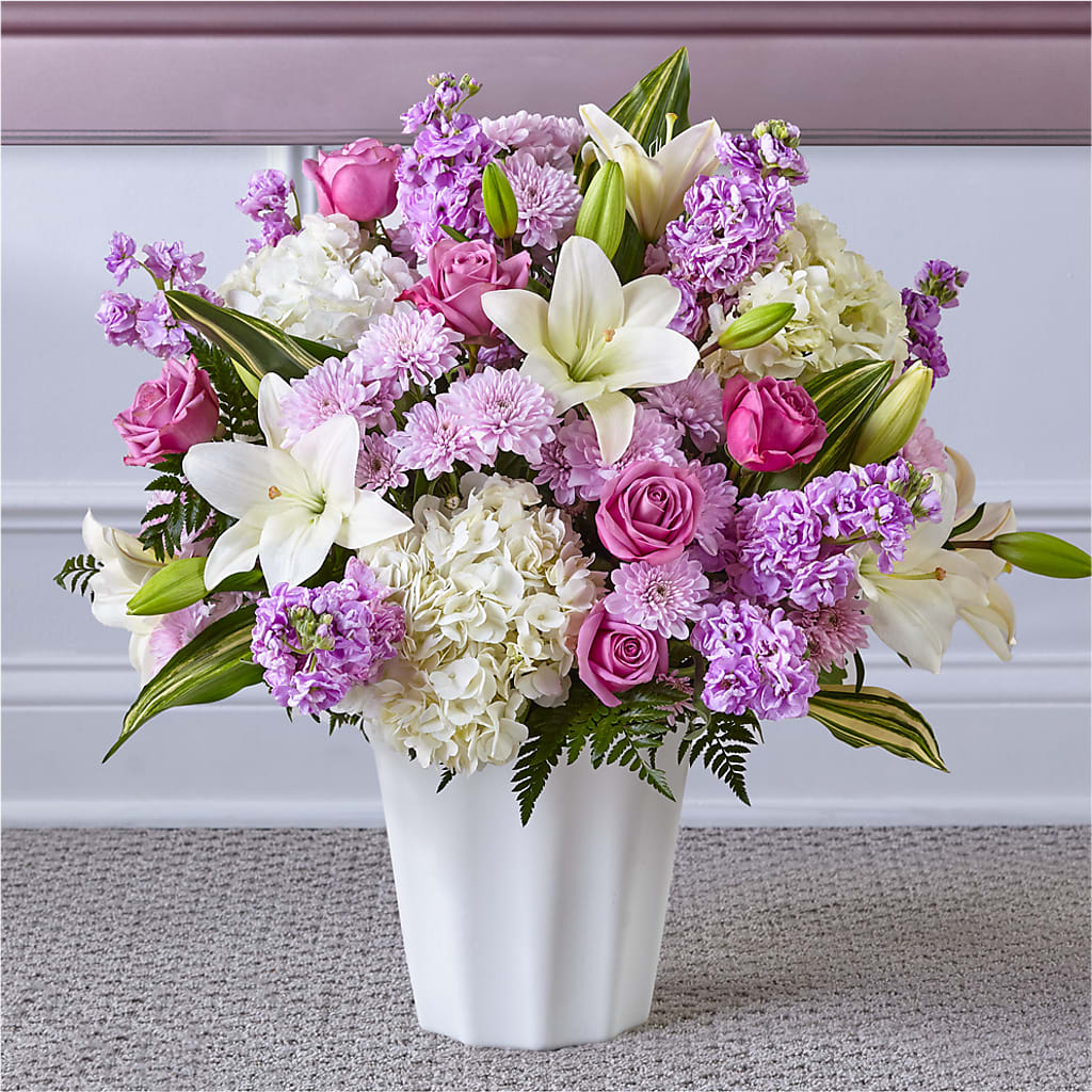 Heaven Sent Floor Basket – MC SHANES FLORIST & GREENHOUSE INC, Belle Vernon PA