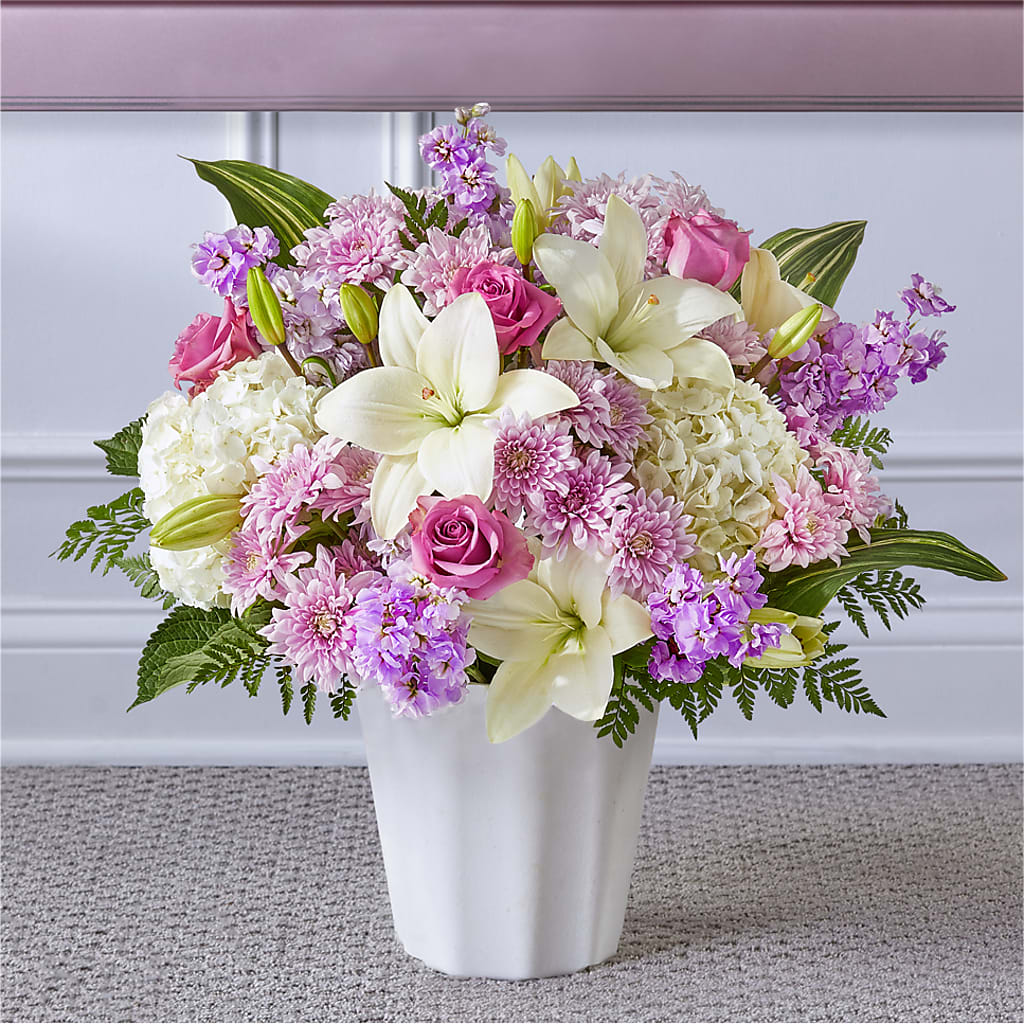 Heaven Sent Floor Basket – MC SHANES FLORIST & GREENHOUSE INC, Belle Vernon PA