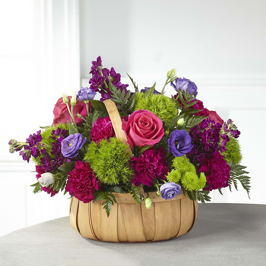 Serene Sanctuary Basket – MC SHANES FLORIST & GREENHOUSE INC, Belle Vernon PA
