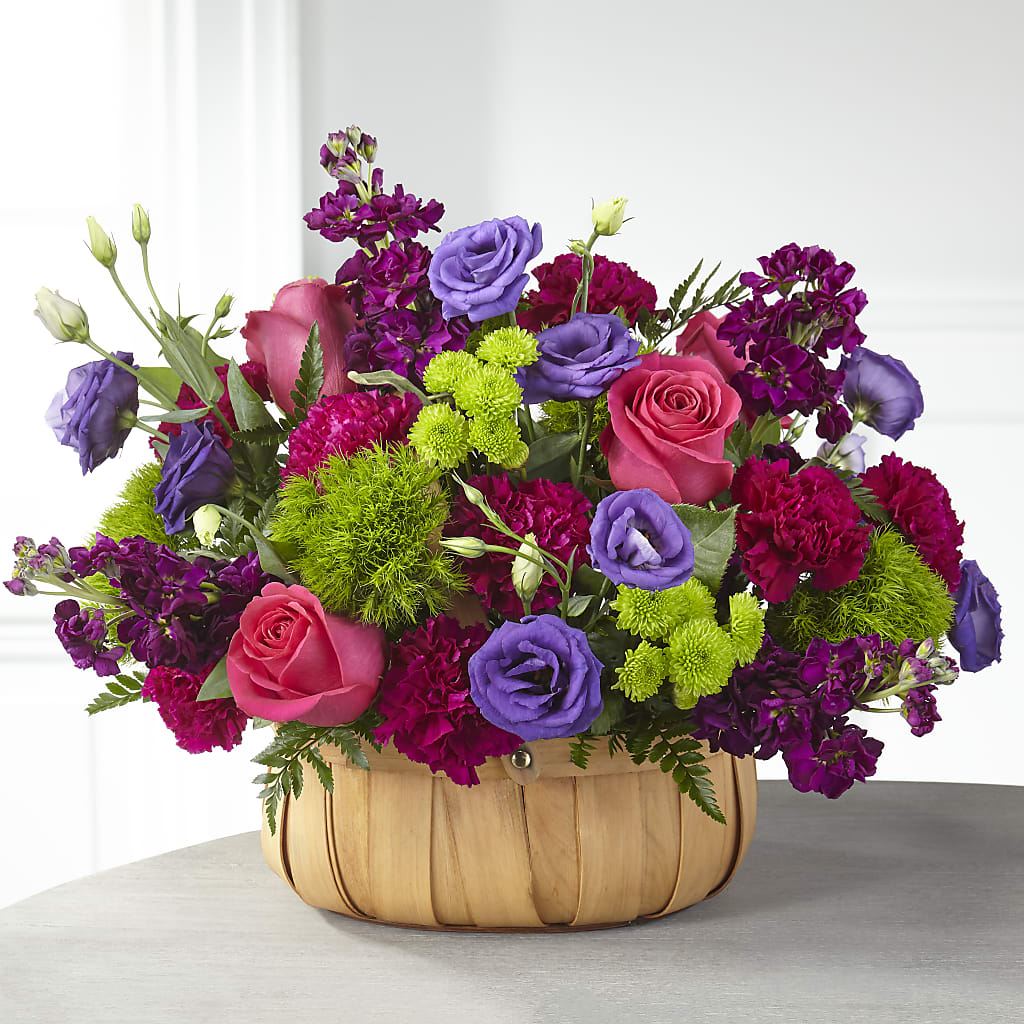 Serene Sanctuary Basket – MC SHANES FLORIST & GREENHOUSE INC, Belle Vernon PA
