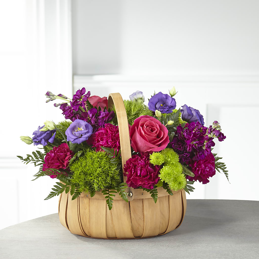 Serene Sanctuary Basket – MC SHANES FLORIST & GREENHOUSE INC, Belle Vernon PA