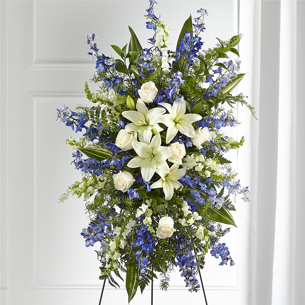 Faithful Friend Standing Spray – MC SHANES FLORIST & GREENHOUSE INC, Belle Vernon PA