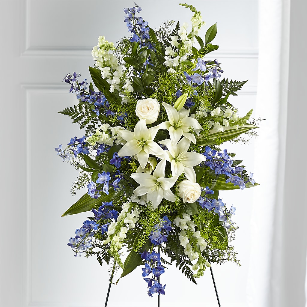 Faithful Friend Standing Spray – MC SHANES FLORIST & GREENHOUSE INC, Belle Vernon PA