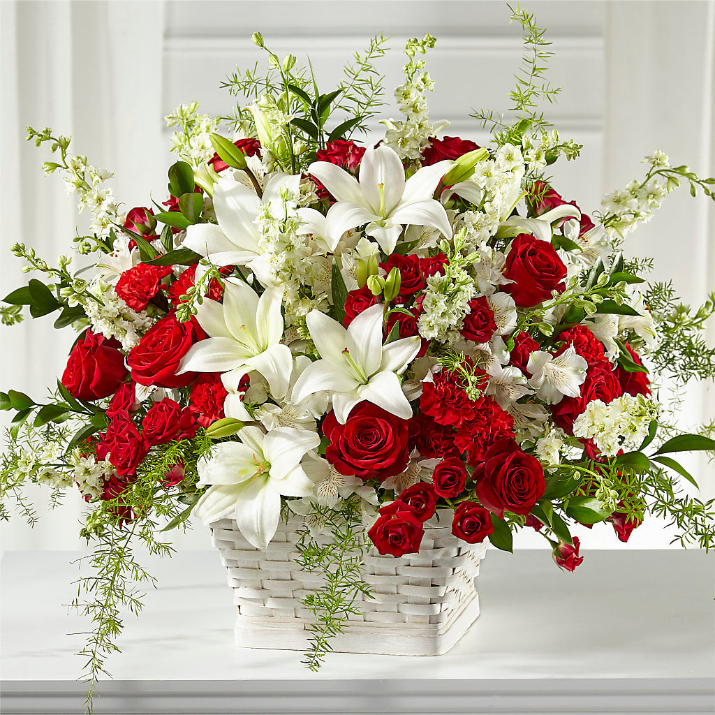 Sentiments of Love Arrangement – MC SHANES FLORIST & GREENHOUSE INC, Belle Vernon PA