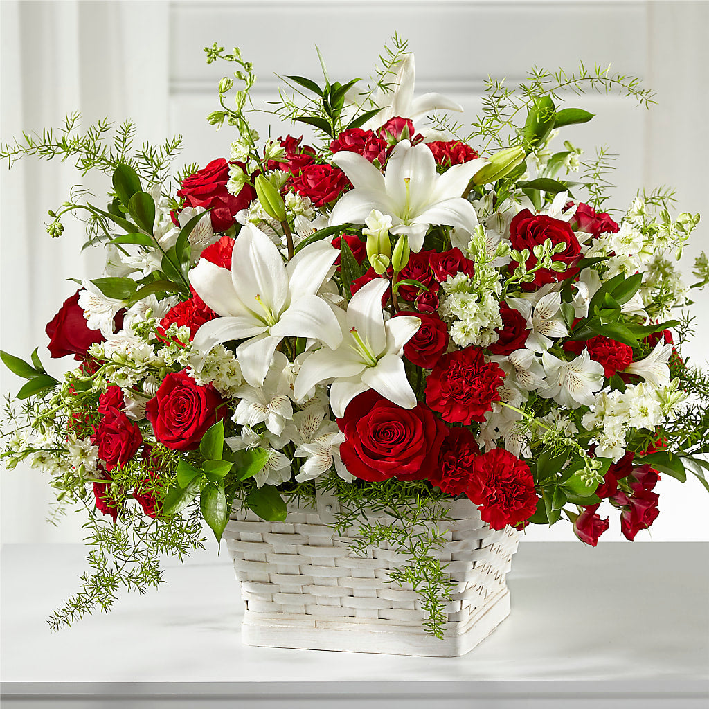 Sentiments of Love Arrangement – MC SHANES FLORIST & GREENHOUSE INC, Belle Vernon PA