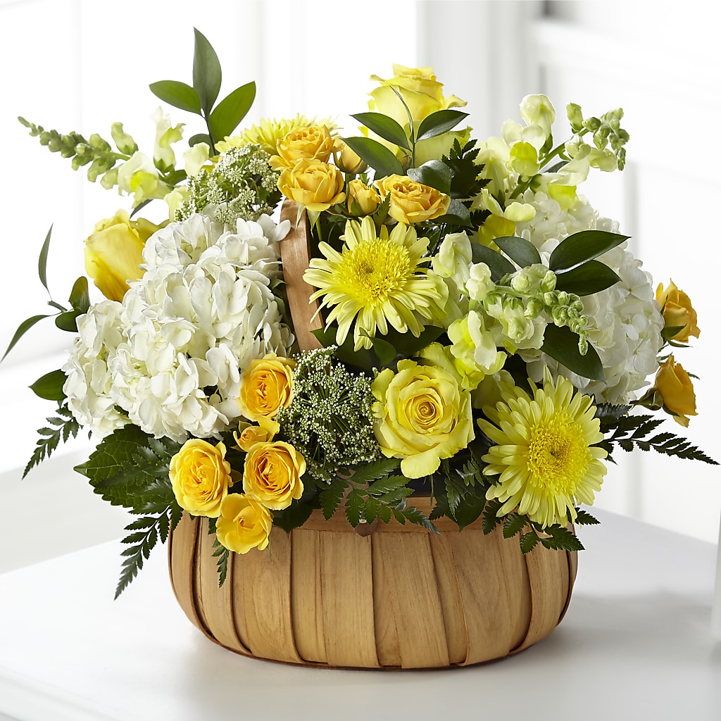 Rustic Remembrance Basket – MC SHANES FLORIST & GREENHOUSE INC, Belle Vernon PA