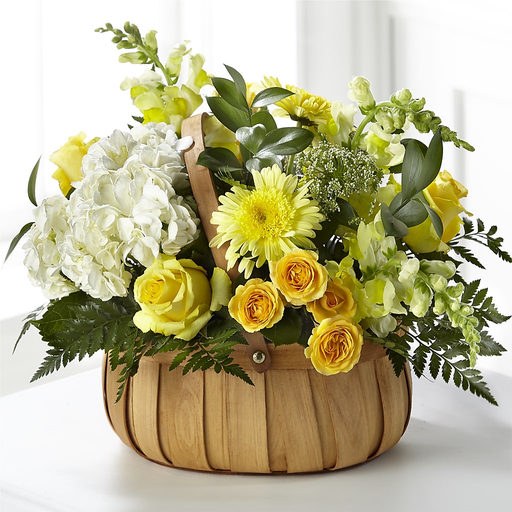 Rustic Remembrance Basket – MC SHANES FLORIST & GREENHOUSE INC, Belle Vernon PA