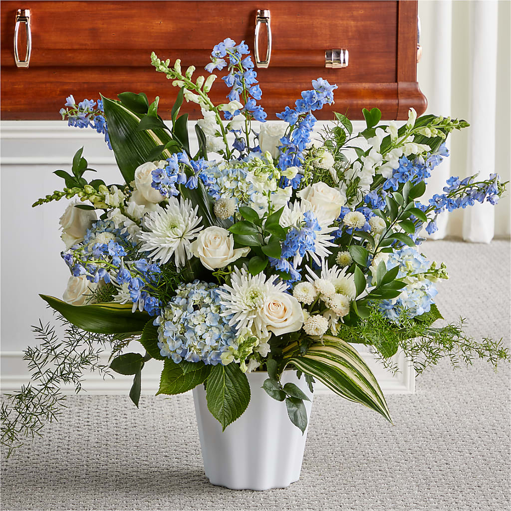 Everlasting Memories Floor Basket – MC SHANES FLORIST & GREENHOUSE INC, Belle Vernon PA