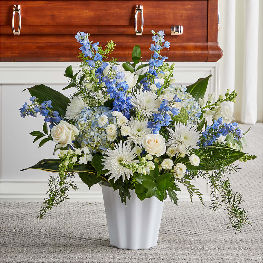 Everlasting Memories Floor Basket – MC SHANES FLORIST & GREENHOUSE INC, Belle Vernon PA