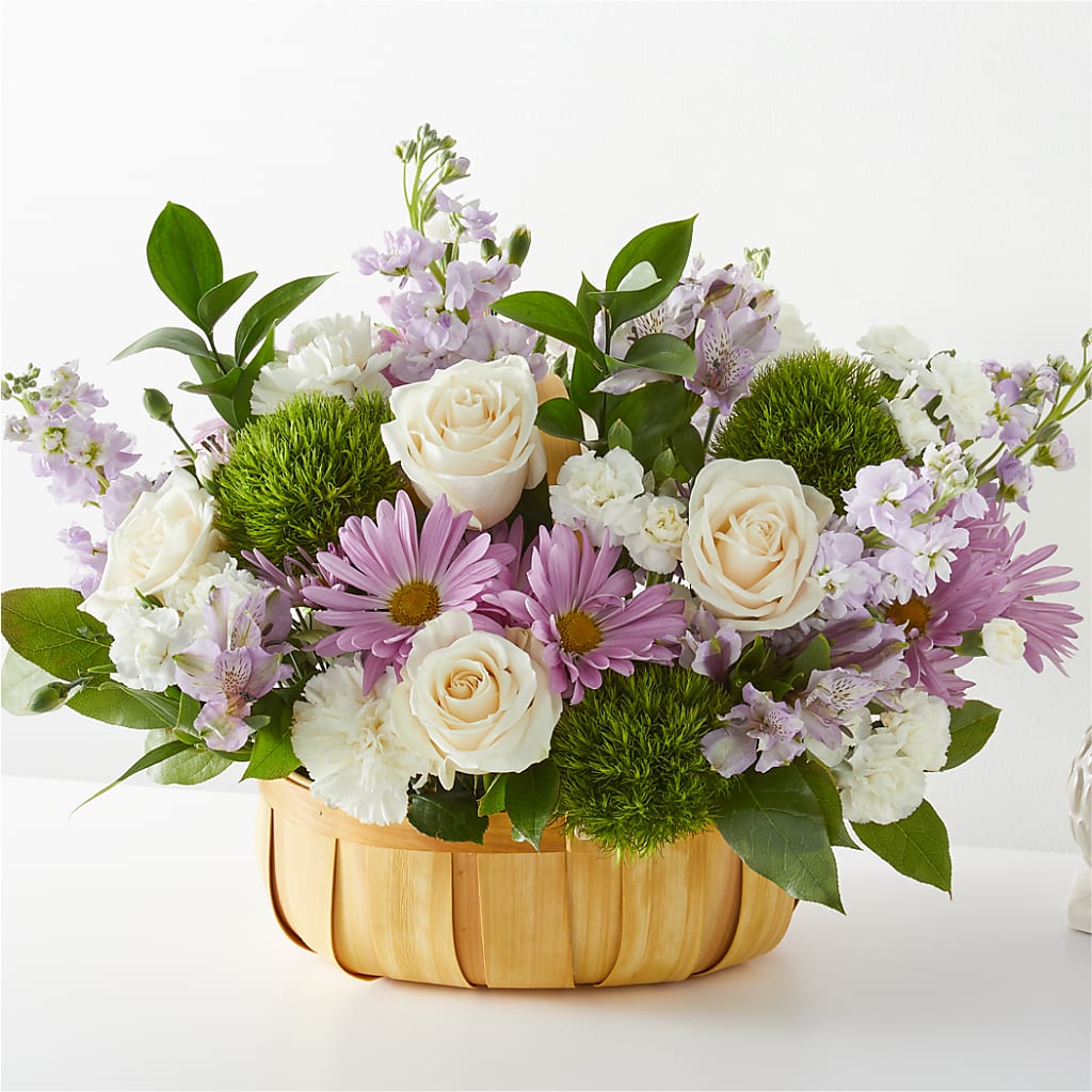 Peace & Love Basket – MC SHANES FLORIST & GREENHOUSE INC, Belle Vernon PA
