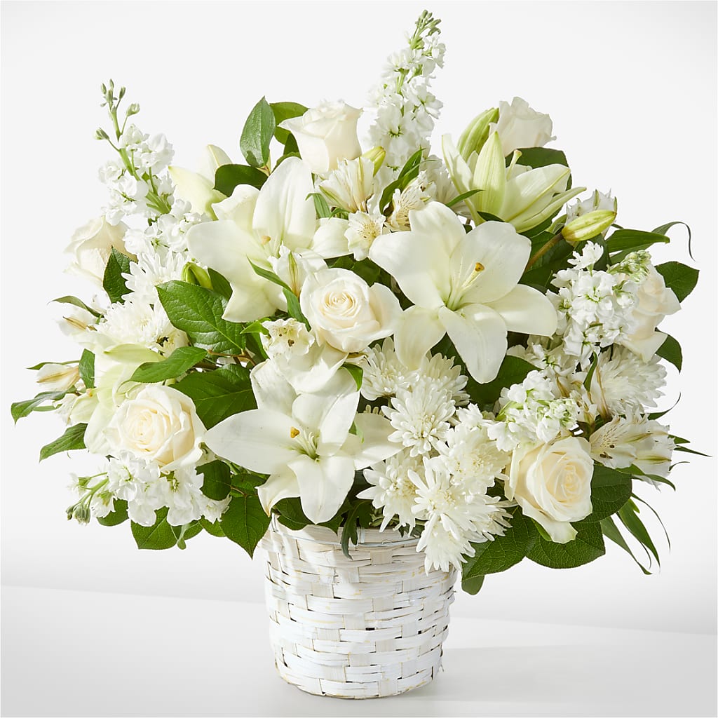 Peaceful Reflections Arrangement – MC SHANES FLORIST & GREENHOUSE INC, Belle Vernon PA