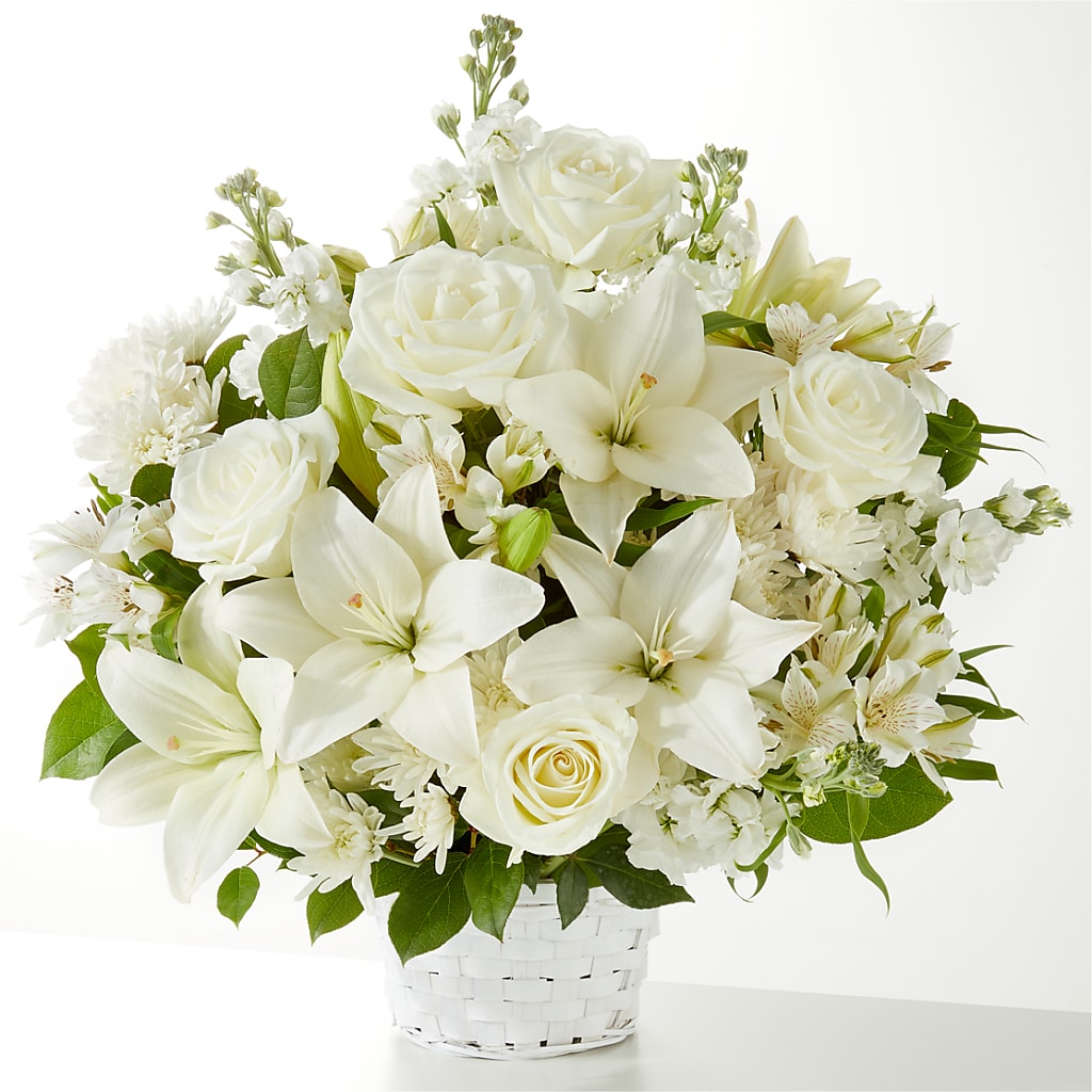 Peaceful Reflections Arrangement – MC SHANES FLORIST & GREENHOUSE INC, Belle Vernon PA