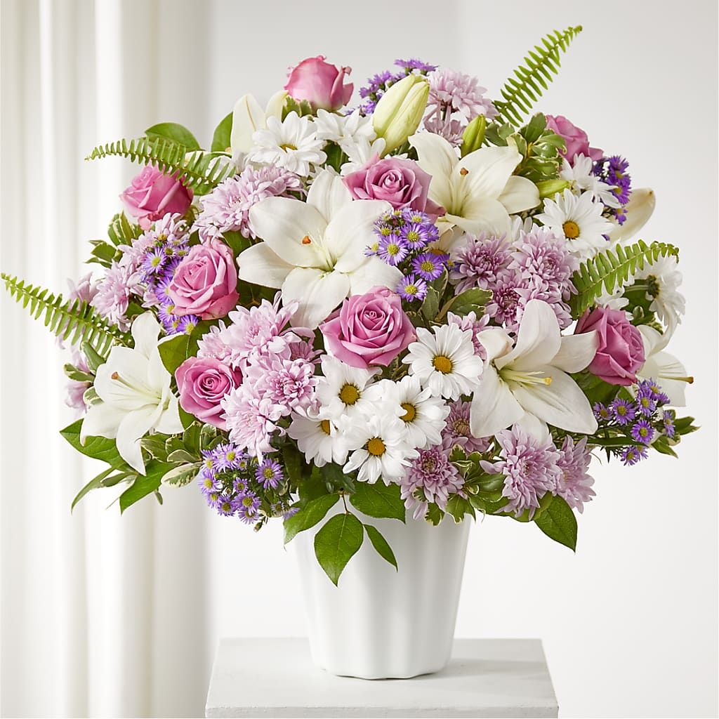 Warmest Thoughts Tabletop Basket – MC SHANES FLORIST & GREENHOUSE INC, Belle Vernon PA