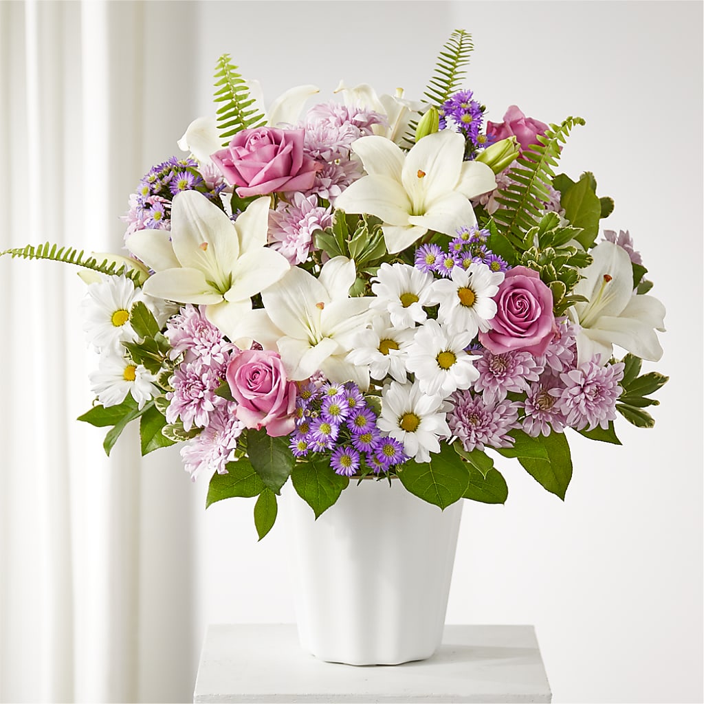 Warmest Thoughts Tabletop Basket – MC SHANES FLORIST & GREENHOUSE INC, Belle Vernon PA