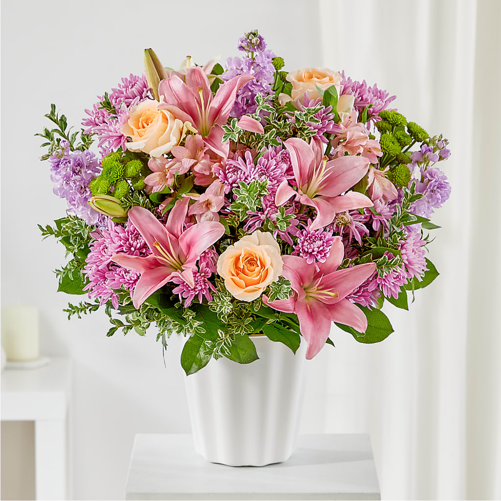 Supportive Embrace Tabletop Basket – MC SHANES FLORIST & GREENHOUSE INC, Belle Vernon PA