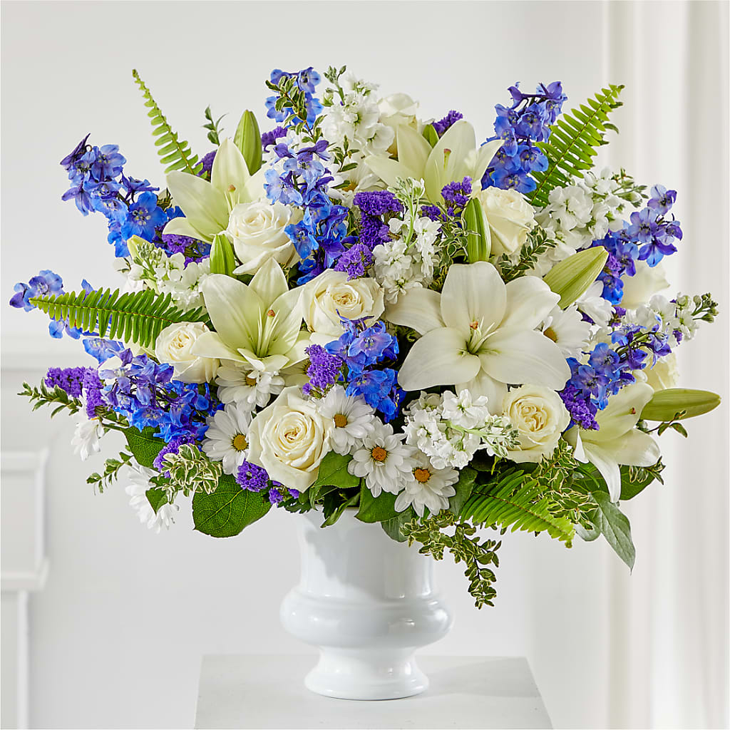Expressions of Hope Urn Arrangement – MC SHANES FLORIST & GREENHOUSE INC, Belle Vernon PA