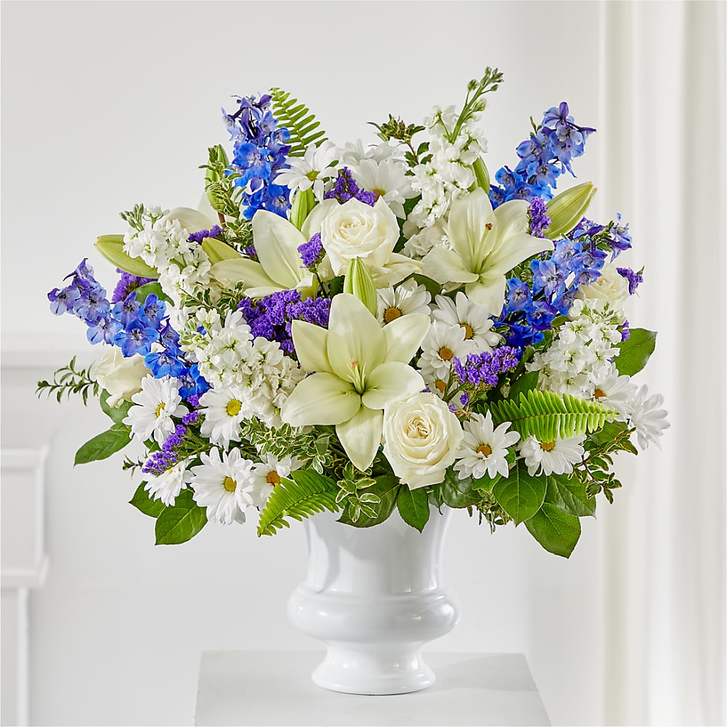 Expressions of Hope Urn Arrangement – MC SHANES FLORIST & GREENHOUSE INC, Belle Vernon PA