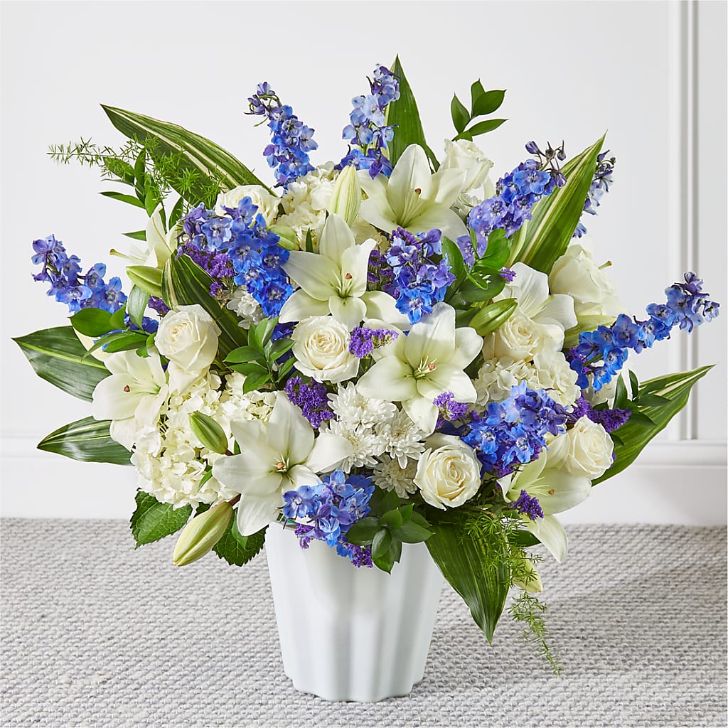 Take Comfort Floor Basket – MC SHANES FLORIST & GREENHOUSE INC, Belle Vernon PA