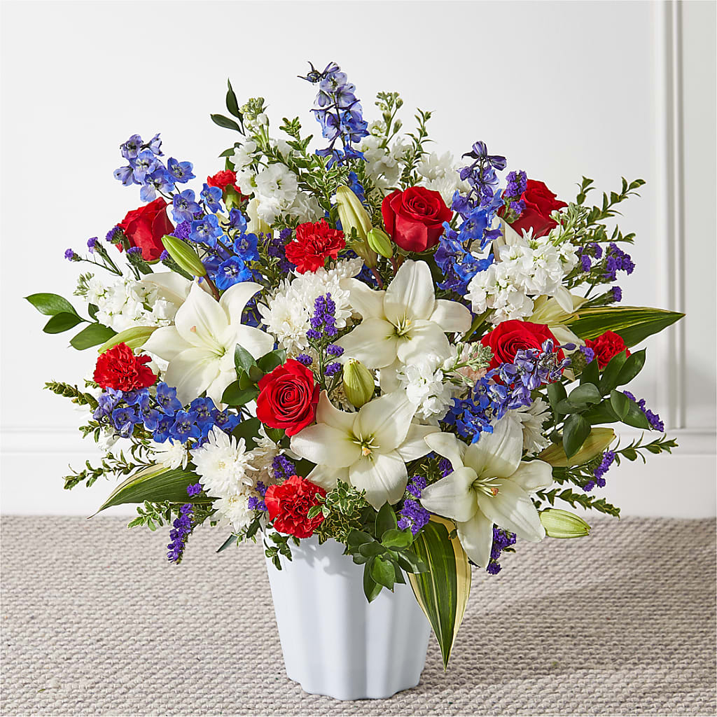 Consoled Floor Basket – MC SHANES FLORIST & GREENHOUSE INC, Belle Vernon PA