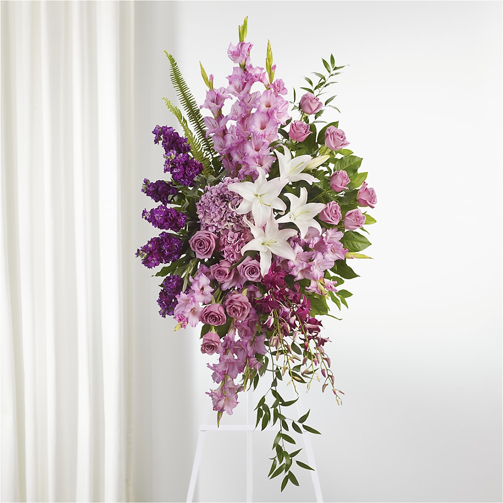 Never Alone Standing Spray – MC SHANES FLORIST & GREENHOUSE INC, Belle Vernon PA