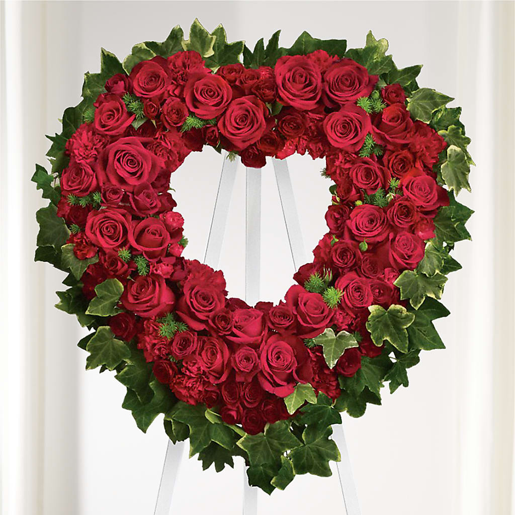 Wholehearted Standing Spray – MC SHANES FLORIST & GREENHOUSE INC, Belle Vernon PA