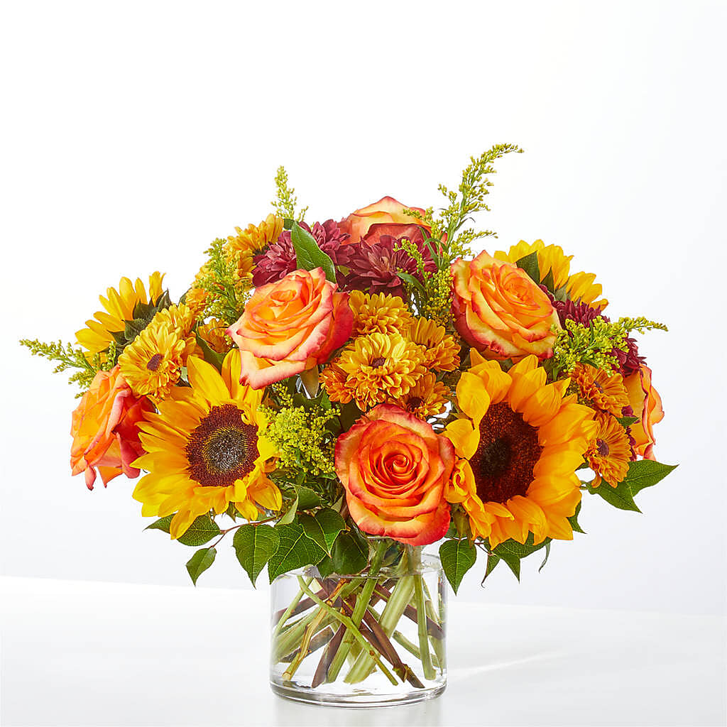 Flannel Scarf Bouquet – MC SHANES FLORIST & GREENHOUSE INC, Belle Vernon PA